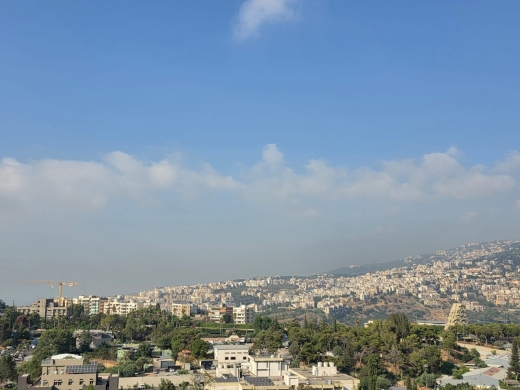 Luxurious Apartment with Panoramic View For Rent in Yarzeh, Baabda