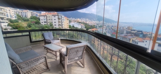 Bright Apartment with Panoramic View For Sale in Kfarhbeib