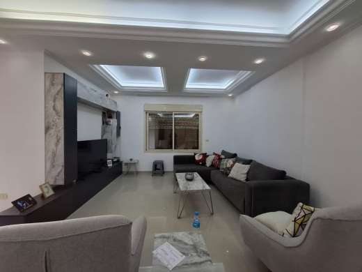 Decorated Duplex With Terrace & Sea, Mountain View For Sale in Haret Sakher
