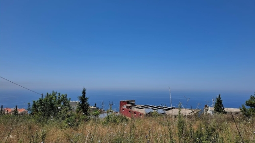 Beautiful Land With Sea View For Sale in Halat