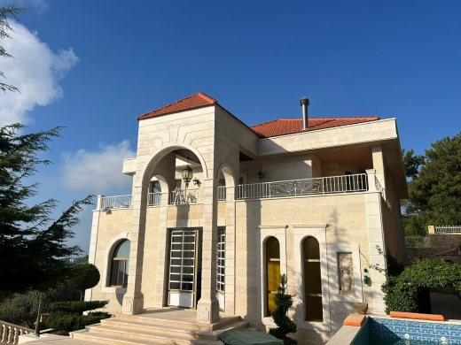 Brand New Villa With Pool For Rent in Ainab, Aley