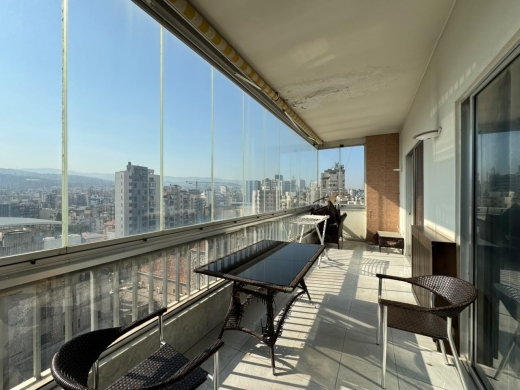 Spacious Apartment With Terrace in Prime Location For Sale in Sin El Fil