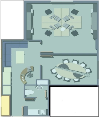 2-Rooms Office for Rent in Bouchrieh