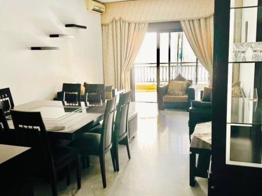 Furnished Apartment With Mountain And Sea View For Rent in Kfaryassine