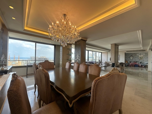 Furnished Duplex with Panoramic Views For Sale in Bechara El Khoury — 3