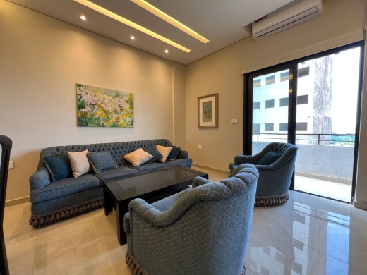 3-Bedroom Apartment with Sea View For Rent in Mar Mikhael