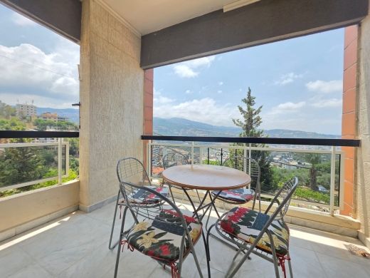 2-Bedroom Apartment With Open View For Sale in Baabda
