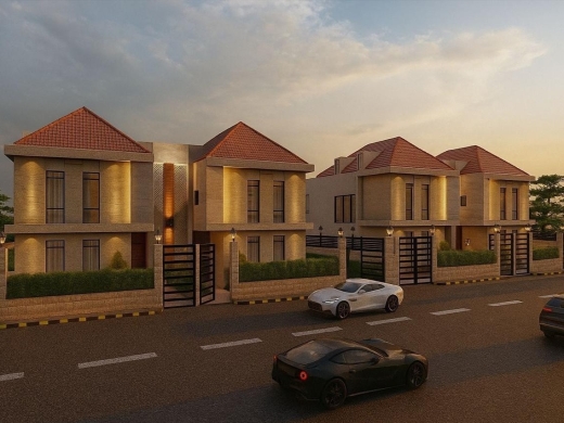 Triplex Villa Under Construction For Sale in Koura — 3