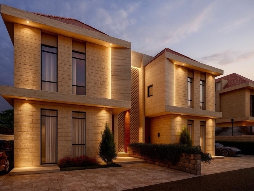 Triplex Villa Under Construction For Sale in Koura