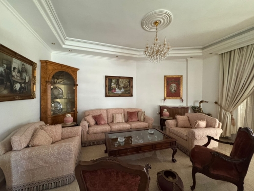 Fully Furnished Apartment With Sea view For Rent in Achrafieh — 5