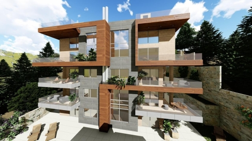 Under-Construction Triplex Apartment For Sale in Dik El Mehdi