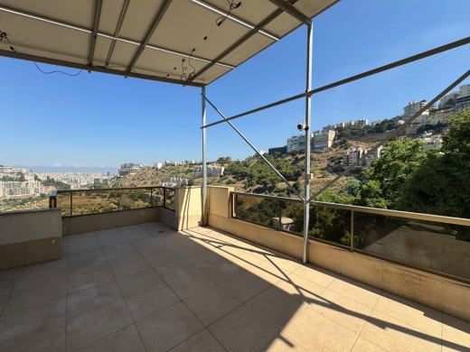 5-Bedroom Duplex With Open City and Mountains View For Sale in Mansourieh