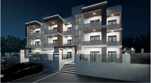 Under-construction Project! Nice Apartment with Garden For Sale in Koura — 2
