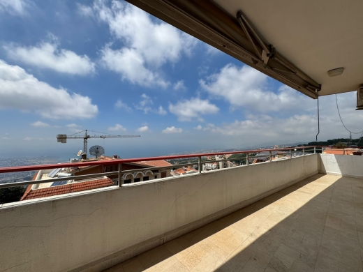 3-Bedroom Apartment with Sea View For Sale in Beit Meri