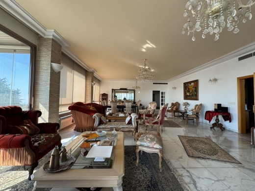 Spacious Apartment With Sea View For Rent in Beit Meri