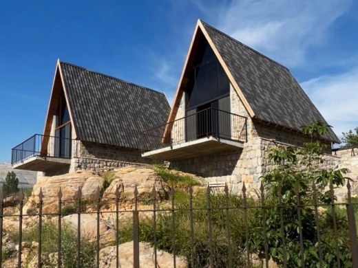 1,105 SQM Land with 3 Chalets in Prime Location For Sale In Zaarour