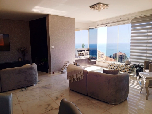 3-Bedroom Duplex With Sea And Mountain View For Sale in Halat — 3