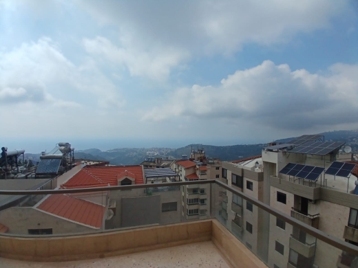 Duplex With a Nice View For Sale in Mazraat Yachouh