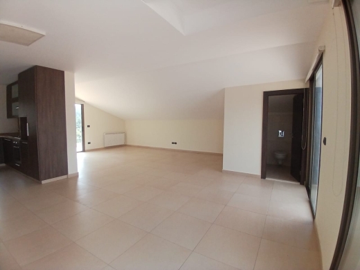 Unfurnished Roof Apartment With a Nice View For Rent in Qornet El Hamra — 2