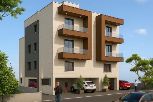 Under Construction Apartment With Terrace For Sale in Naccache