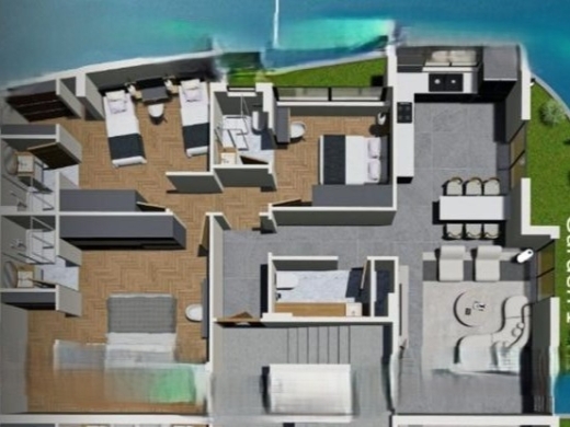 Under-construction Project! Apartment with Garden For Sale in Koura — 11