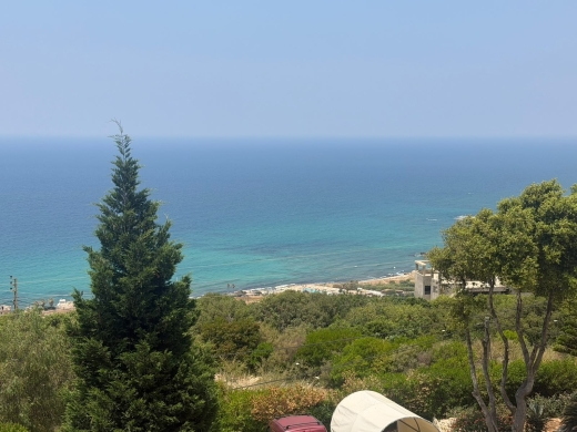 Fully Furnished Apartment with Sea View For Sale in Kfaraabida, Batroun