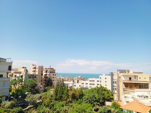 Furnished Apartment with Sea View For Sale in Jbeil