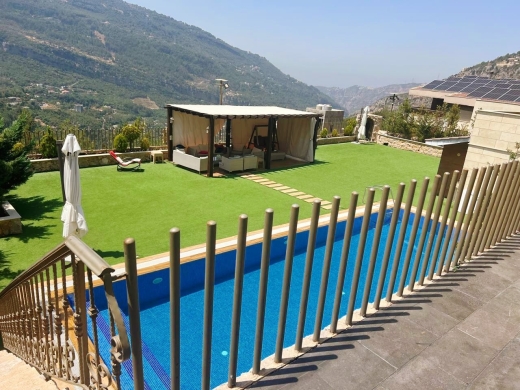 Villa with Terrace and Mountain & Sea Views For Sale in Adonis, Kesrouane
