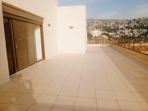 Spacious Apartment with Roof Terrace & Sea View For Rent in Aoukar