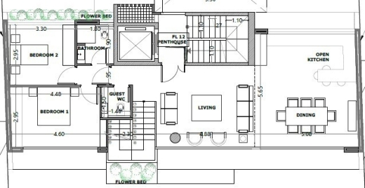 Under-Construction Project! Penthouse & Pool For Sale in Achrafieh, Rmeil — 5