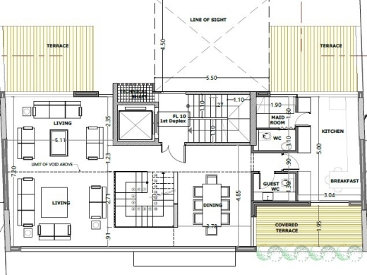 Under-Construction! Duplex Apartment & Terraces For Sale in Achrafieh, Rmeil — 4
