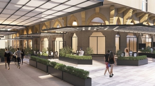 90 SQM Shop with Terrace For Rent in Prime Location in Down Town