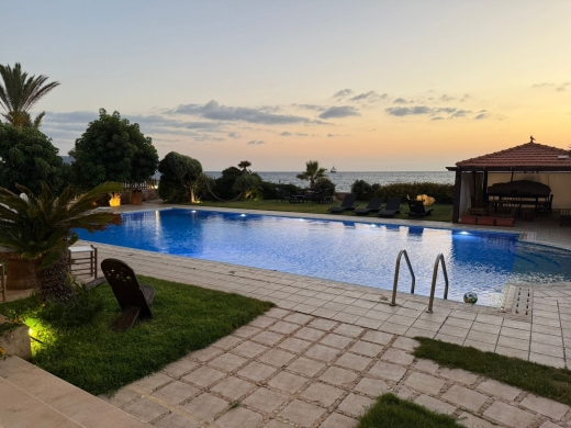 Luxurious Modern Semi-Furnished Villa With Garden For Sale in Anfeh, Batroun