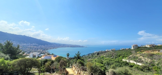 A Prestigious Land With Panoramic Sea View For Sale in Adma