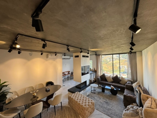 Fully Furnished Decorated Duplex With Open Mountain View For Sale in Mansourieh