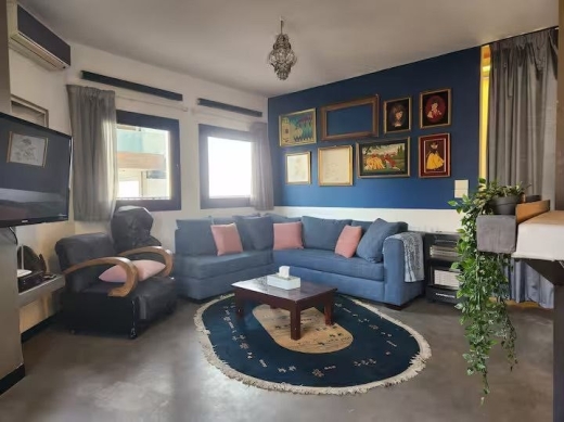 Fully Furnished Private Rooftop with Terrace & Sea View For Rent in Mar Mikhael — 2