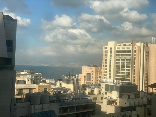 Luxury Living! Apartment with Sea & City View For Rent in Clemenceau, Ras Beirut — 5