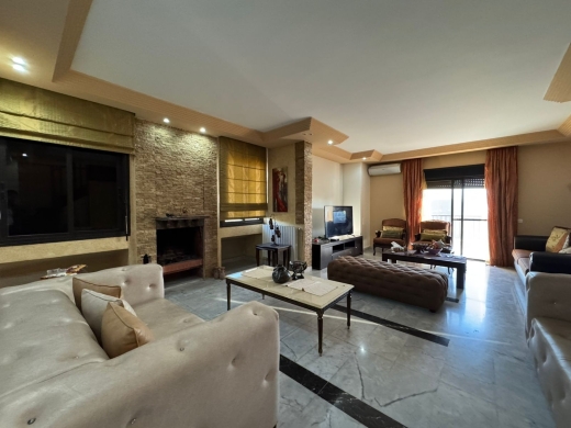 Fully Furnished And Decorated Apartment For Sale in Baabdat