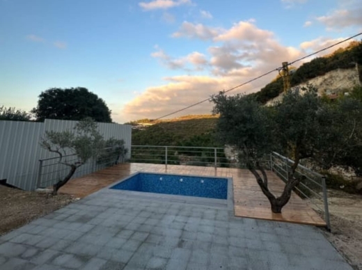 A 4,000 SQM Land With Banglow For Sale in Bijdarfel, Batroun — 5