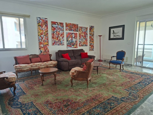 3-Bedroom Apartment with Partial Sea View For Sale in Raouche, Beirut