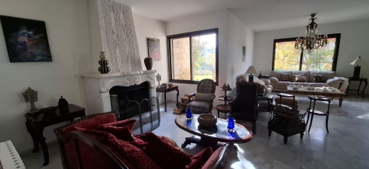 Spacious Apartment With Terrace And Garden For Sale in Baabdat