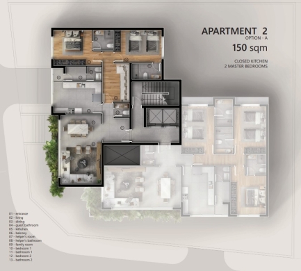 Under-construction Apartment For Sale in Achrafieh — 4