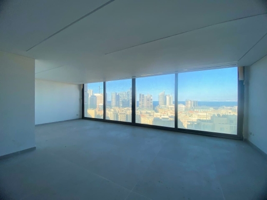 Brand New 3-Bedroom Apartment with Amazing Sea View For Sale in Zoukak El Blat