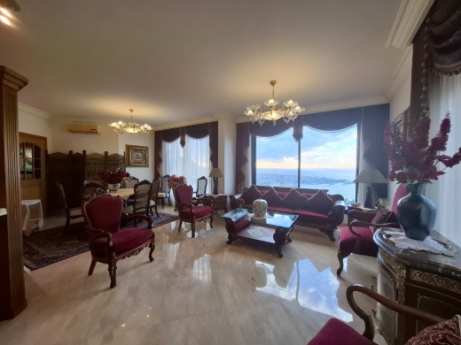 Spacious Triplex With Panoramic Sea View And Terrace For Rent in Sahel Alma