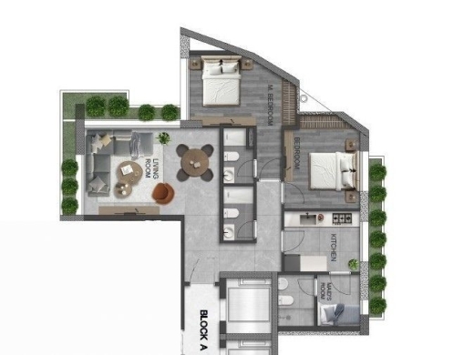 Under-construction 2-Bedroom Loft For Sale in Achrafieh, Sodeco — 4