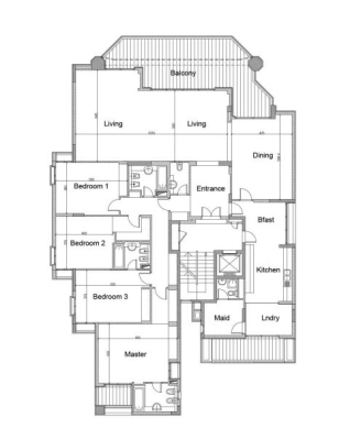Spacious 4-Bedroom Apartment For Rent in Badaro