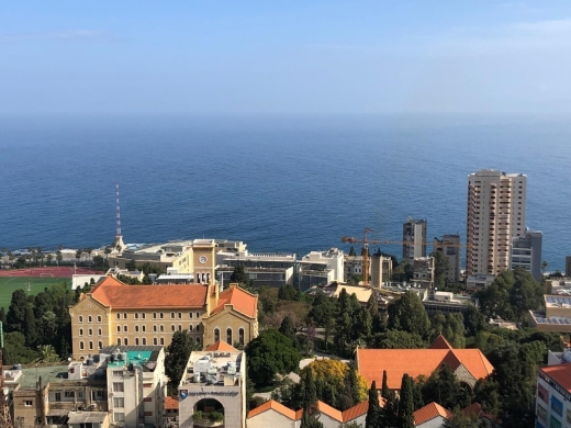 High-End Apartment with Panoramic View For Sale in Hamra, Beirut