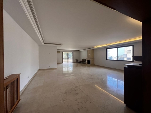 4-Bedroom Semi-Furnished Apartment with Terraces For Rent in Baabda
