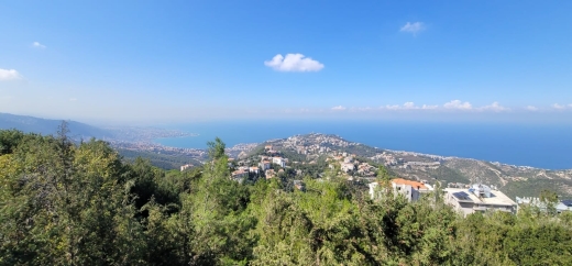 Land With Panoramic View For Sale in Kfour