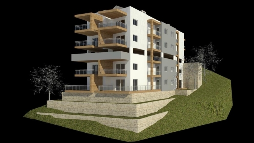 Under-Construction Apartment with Panoramic Sea View For Sale in Jbeil — 2